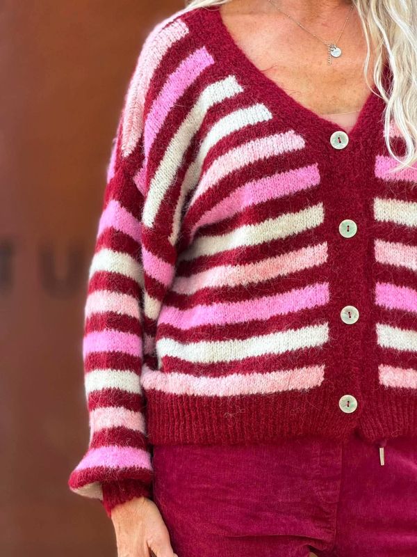 Hedda Cardigan Vinrød