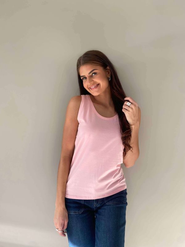 Pepper Basic Tanktop Rosa