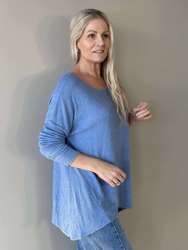 Marion Genser Lys Blå
