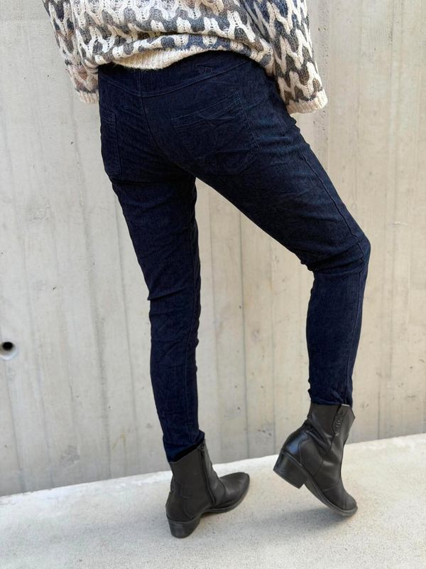 Tindra Bukse Cord Navy