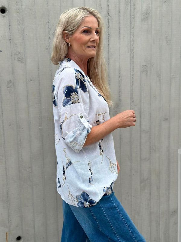 Aurora Bluse Hvit