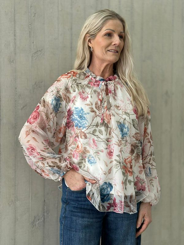 Nicoletta Bluse Hvit