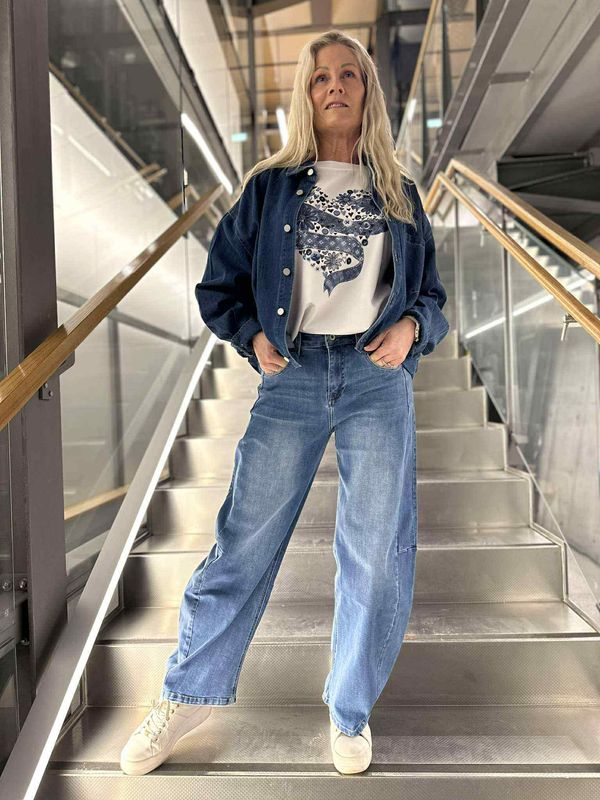 Pepper Jeans Barrel Lys Vask