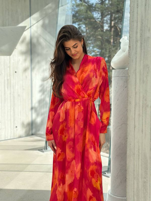 Paulina Kjole Orange