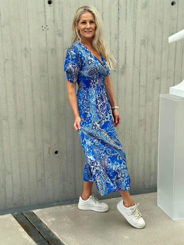 Mille Kjole Kongeblå