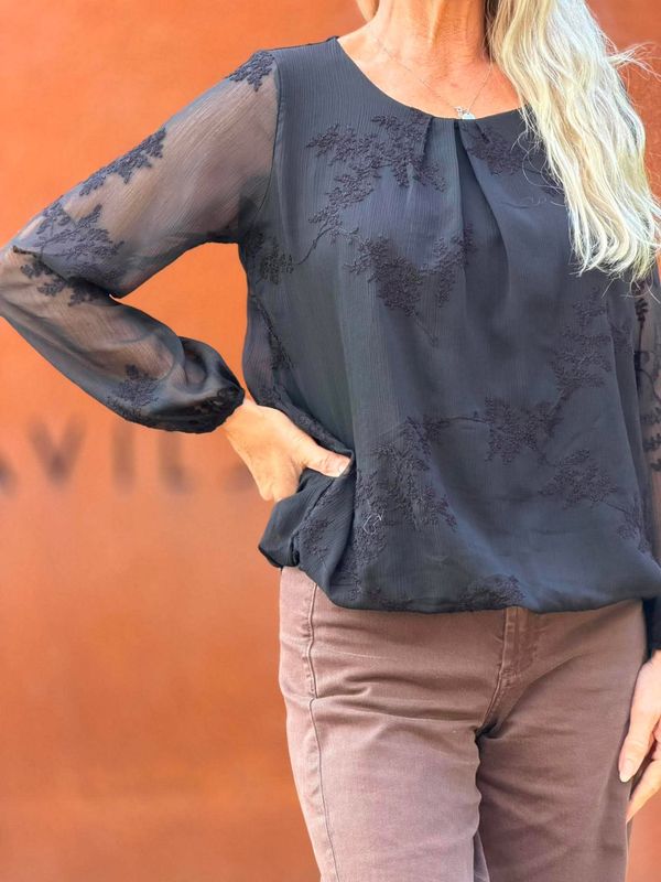 Coza Bluse Sort