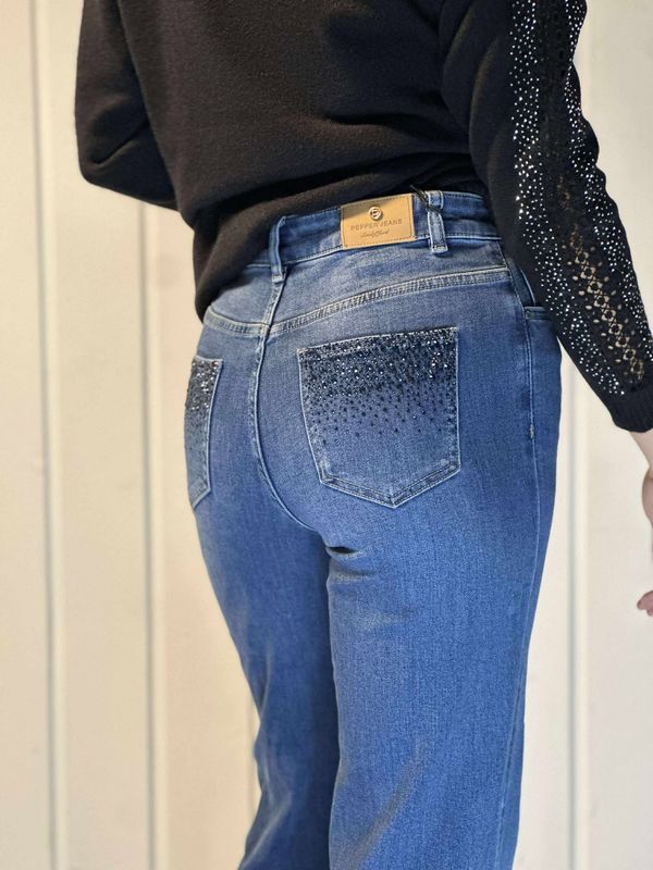 Rebell Jeans Mørk Vask