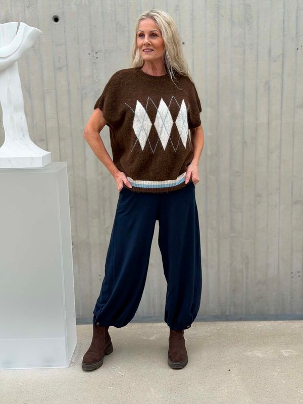 Vivia Vest Brun