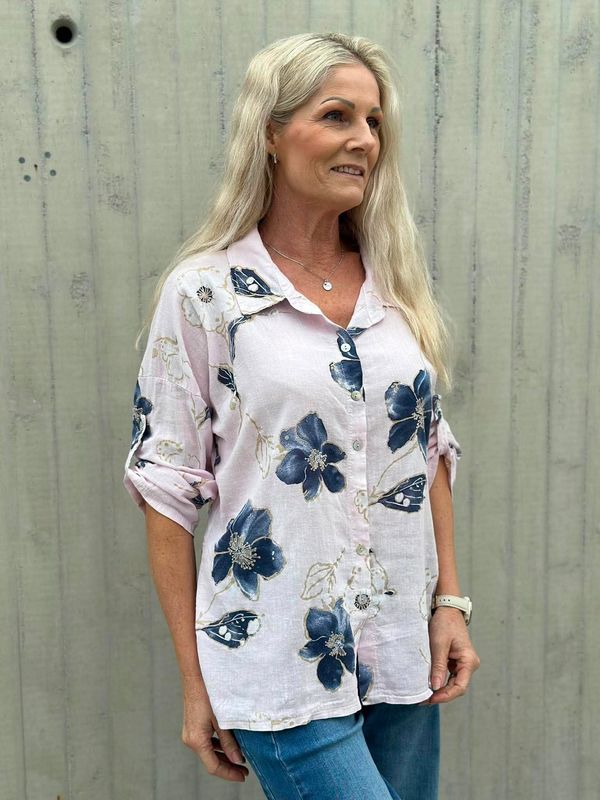 Aurora Bluse Rosa