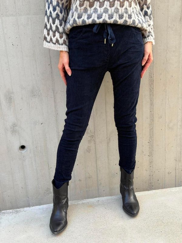 Tindra Bukse Cord Navy
