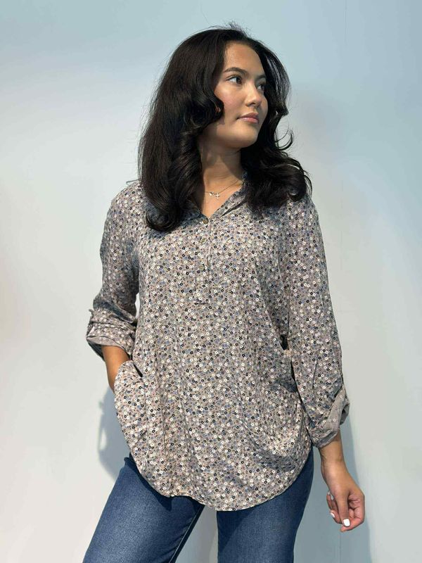 Aria Skjortebluse Fango