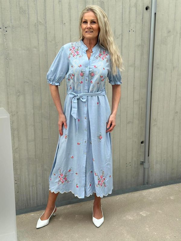 Zelie Kjole Blå