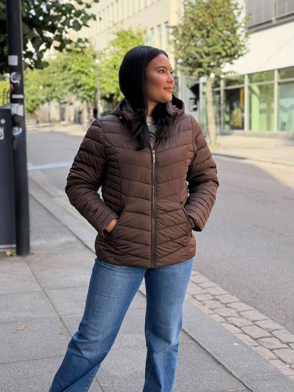 Ytterjakke #2596 Brun