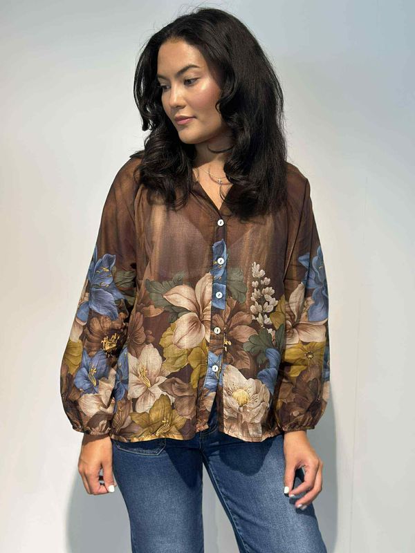 Camille Bluse Brun