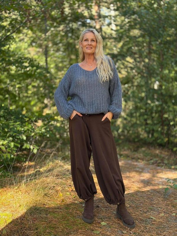 Niva Genser Jeans Blå