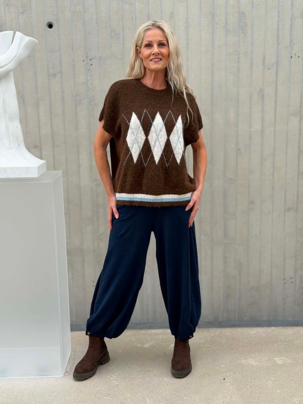 Vivia Vest Brun