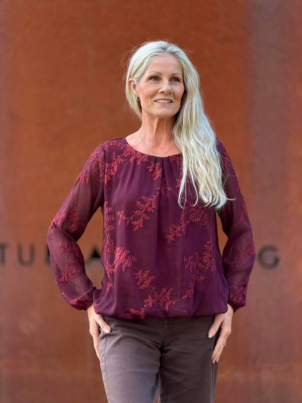 Coza Bluse Vinrød