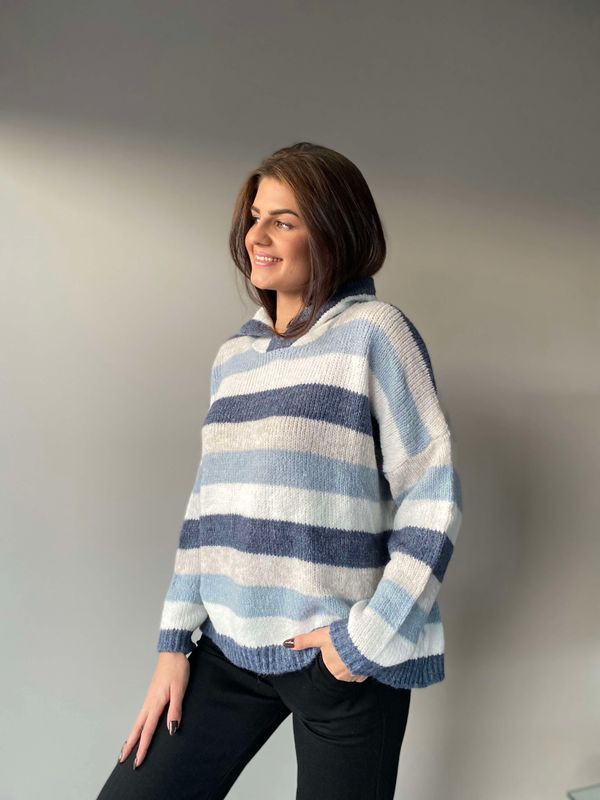 Kira Hettegenser Marine Blå