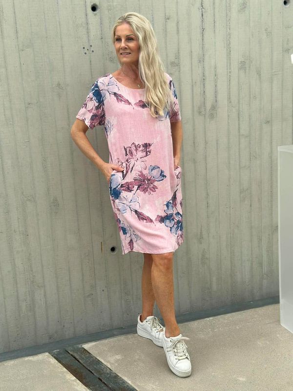 Linda Kjole Flora Lys Rosa