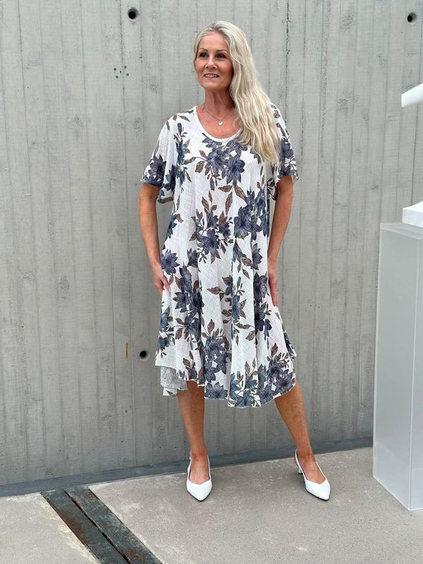Aya Kjole Blå