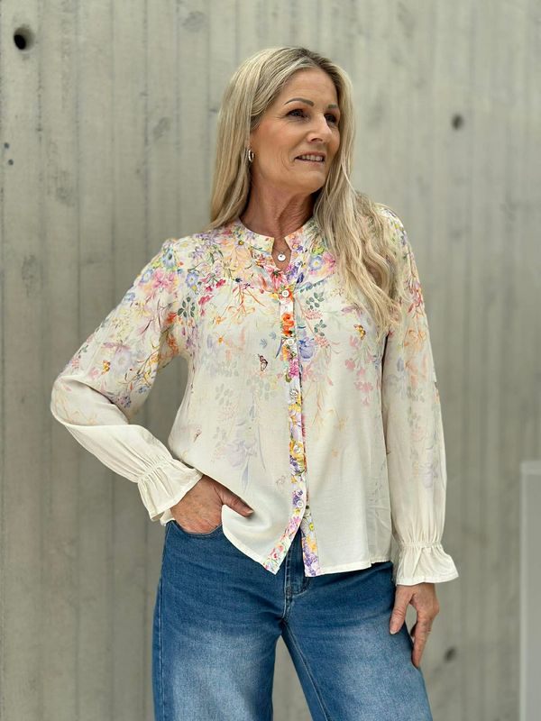 Nisha Bluse Beige