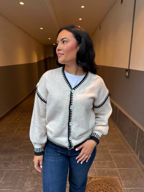 Hovedbilde Isabella Cardigan Hvit