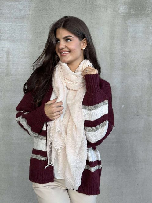 Hovedbilde Viskose Skjerf Beige 