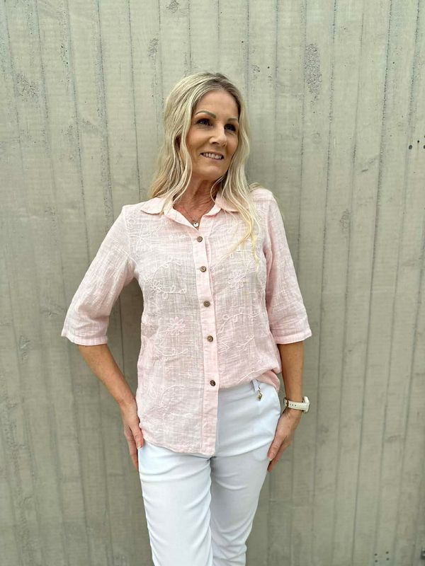 Belle Bluse Lys Rosa