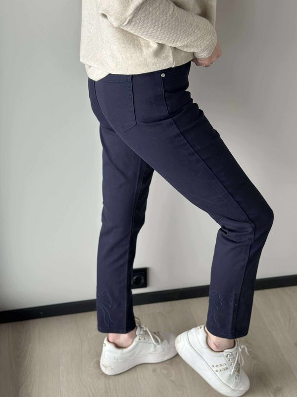 Jane Pepper Jeans Marine Blå