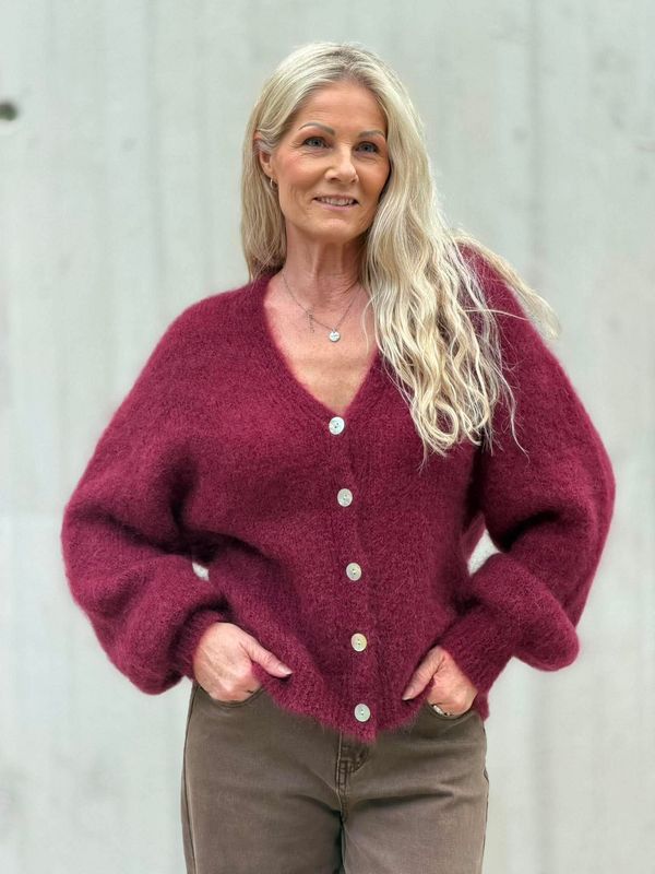 Lova Cardigan Vinrød