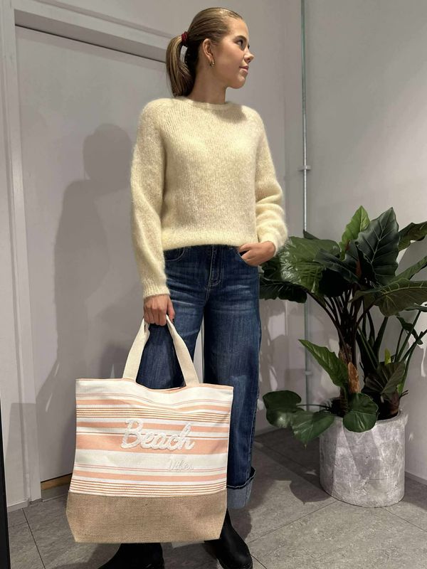 Strandveske Beach Vibes Rosa