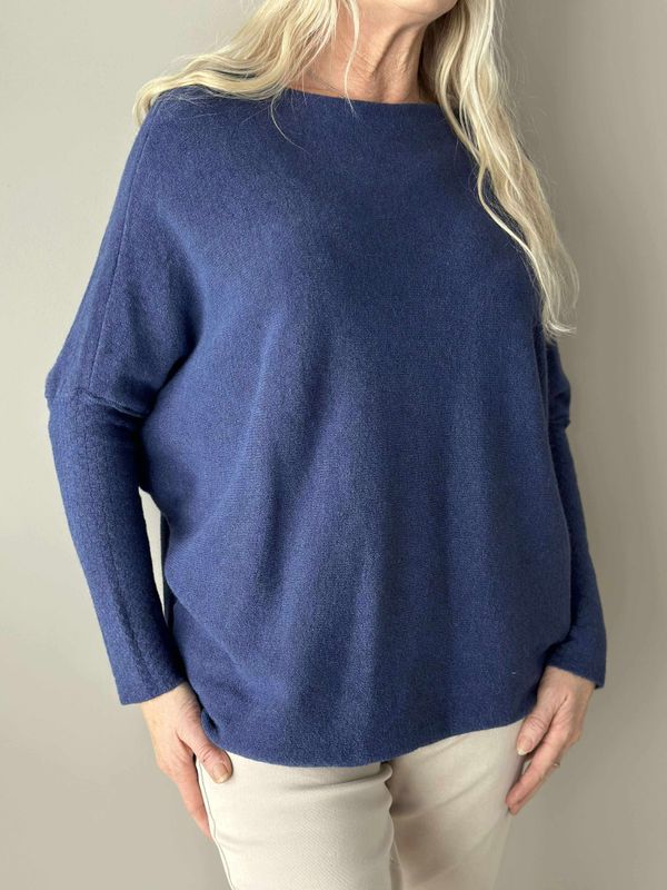 Marielle Genser Marine Blå