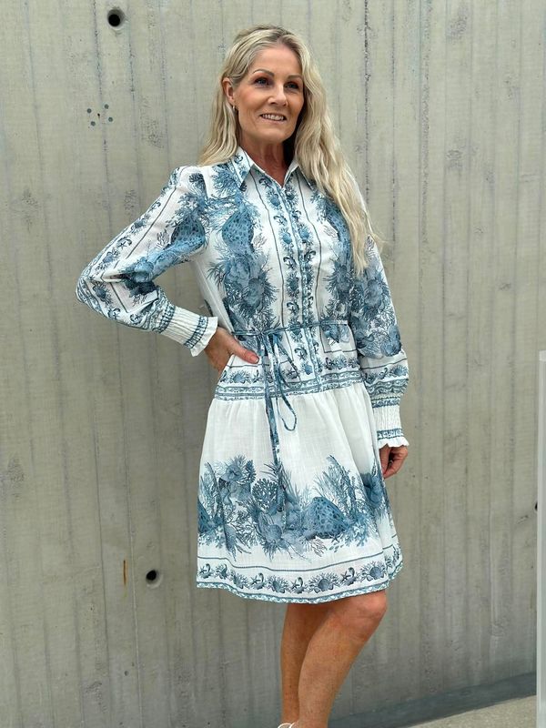 Juliana Kjole Blå