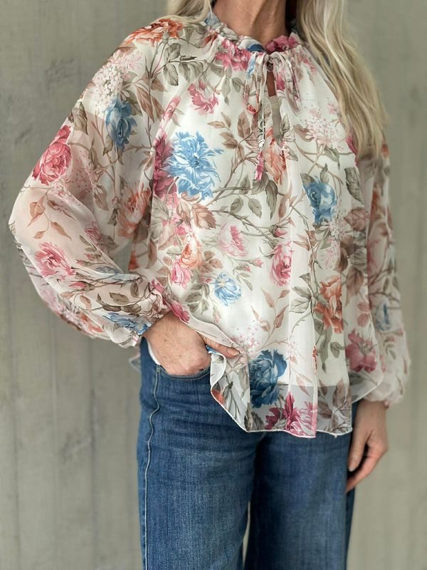 Nicoletta Bluse Hvit