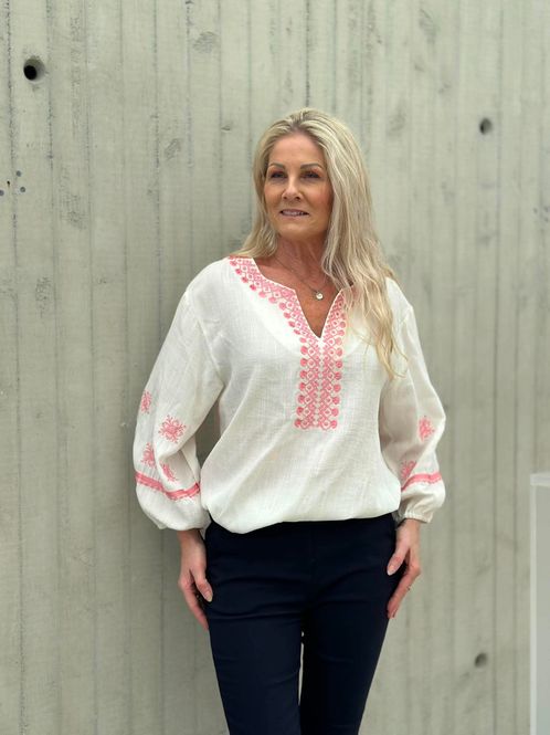 Hovedbilde Linora Bluse Lys Rosa