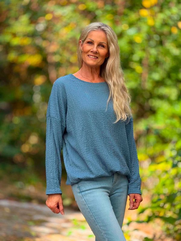 Laura Bluse Blå