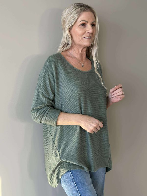 Marion Genser Khaki Grønn