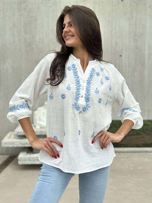 Hovedbilde Mynte Bluse Lys Blå