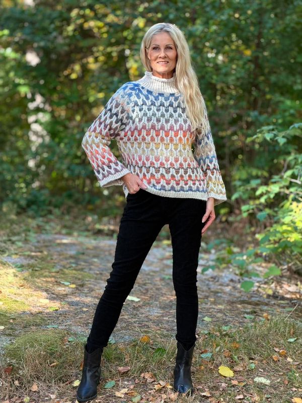 Seren Genser Beige & Multi