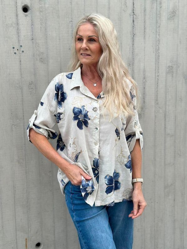 Aurora Bluse Beige
