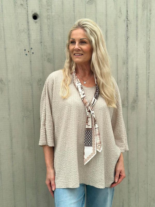 Tina Bluse Beige