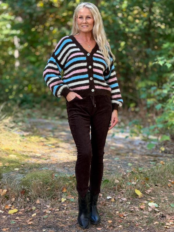 Hedda Cardigan Brun