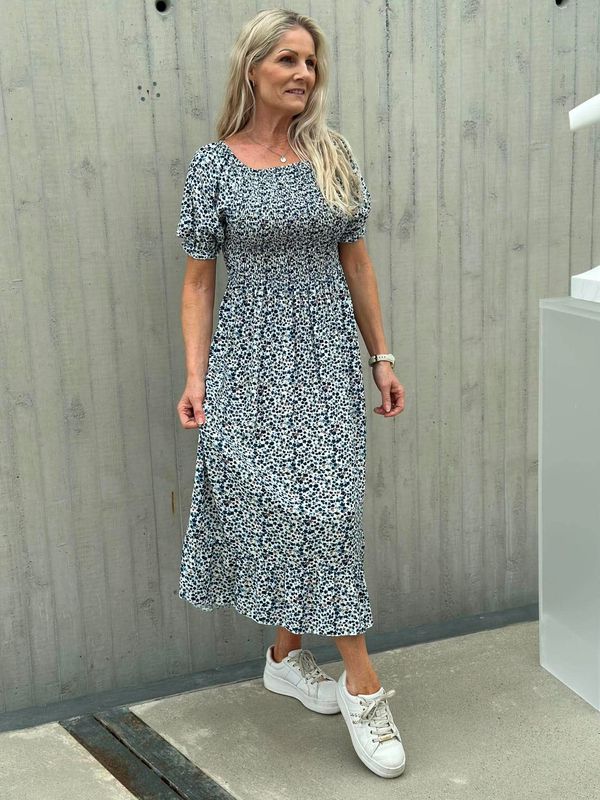 Sofie Kjole Marine Blå