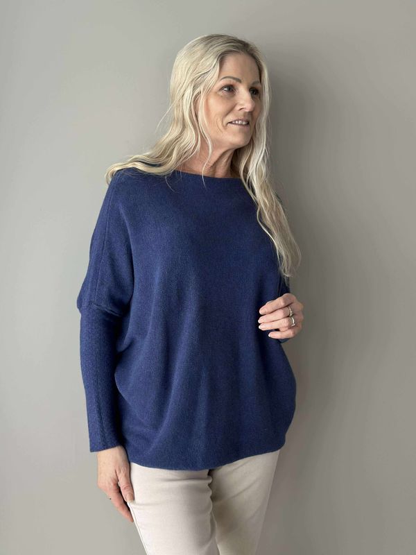 Marielle Genser Marine Blå