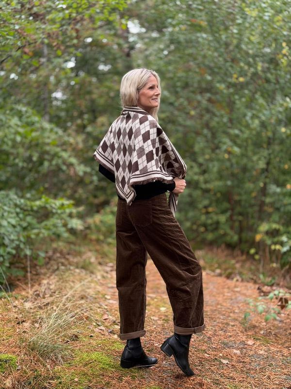 Barrel Bukse Babycord Lys Brun