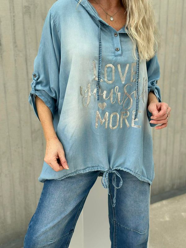 Majken Tencel Bluse